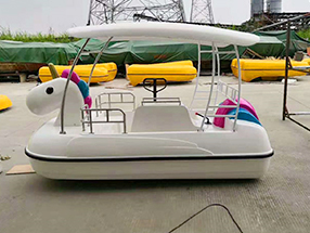 独角兽脚踏船（自排水）