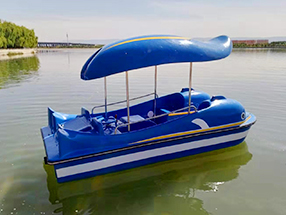 网红海豚脚踏船（自排水）